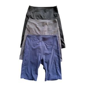 Uniqlo Activewear Shorts Lot of 3 Womens Medium Athletic Stretch